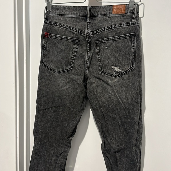 URBAN OUTFITTERS BDG SLIM STRAIGHT DISTRESSED JEANS - Picture 7 of 11